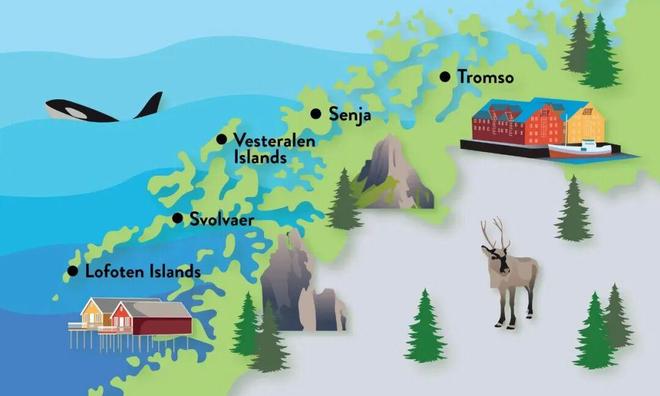 不输冰岛的北极圈胜地打卡雪山群峰下的红色渔村推开窗就是极光!(图12)